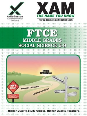 FTCE Middle Grades Social Science 5-9 - ebook